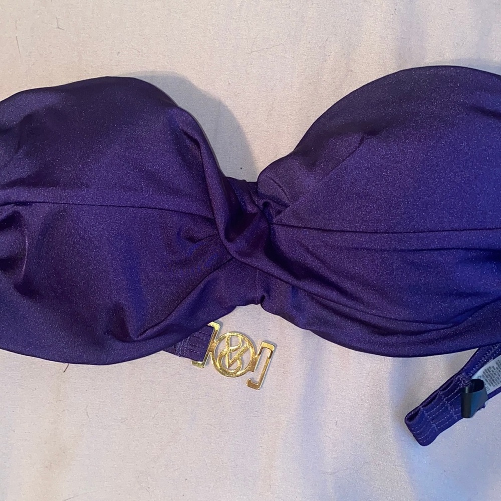 Victoria’s Secret dark blue bikini top